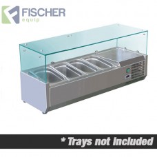 Fischer Cold Bain Marie, 4 x 1/3 GN Trays Not Included VRX-1200